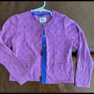 Mini Boden broderie cardigan
